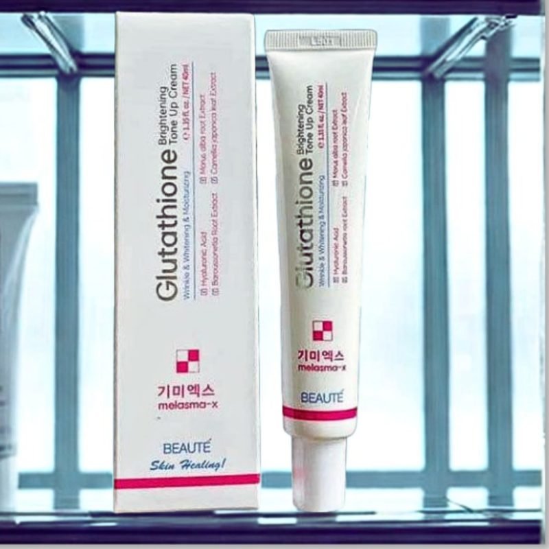 Glutathione brightening tone-up creams